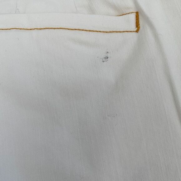 Lane Bryant Flare‎ Sailor Cotton Twill Stretch Pants White 28 - Picture 13 of 16